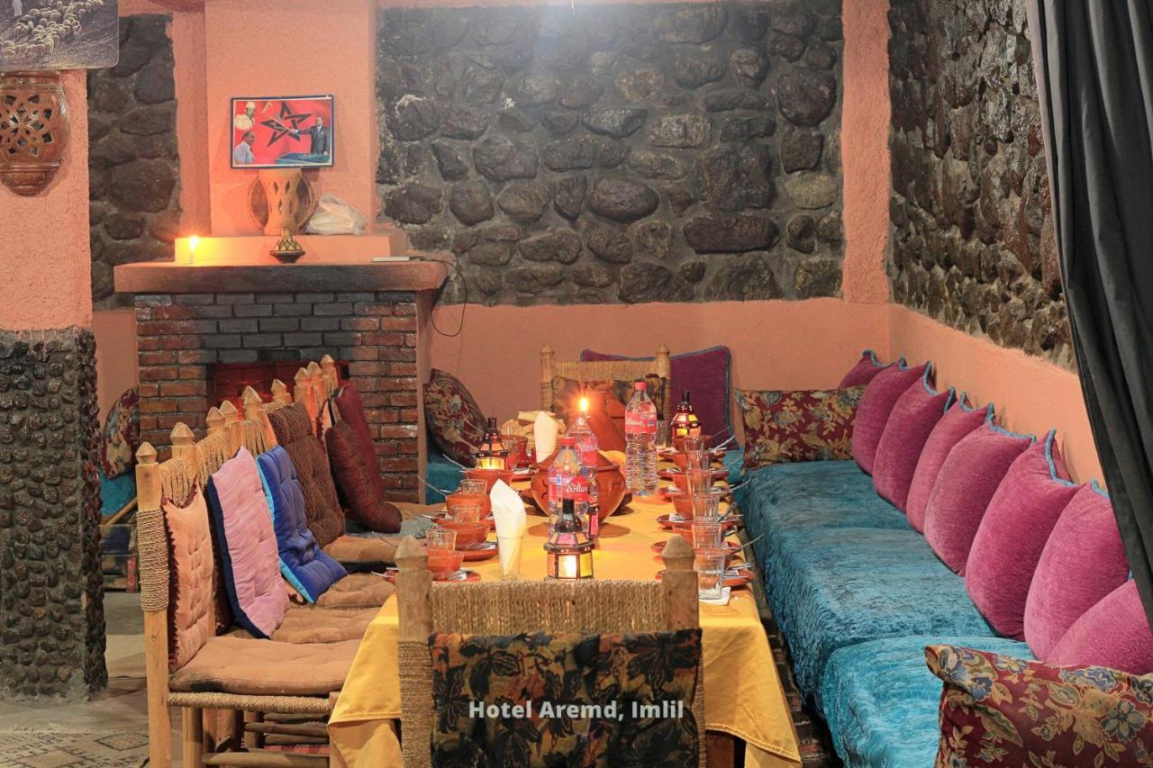 Hotel Aremd - Aroumd Imlil Route Du Toubkal Exteriér fotografie
