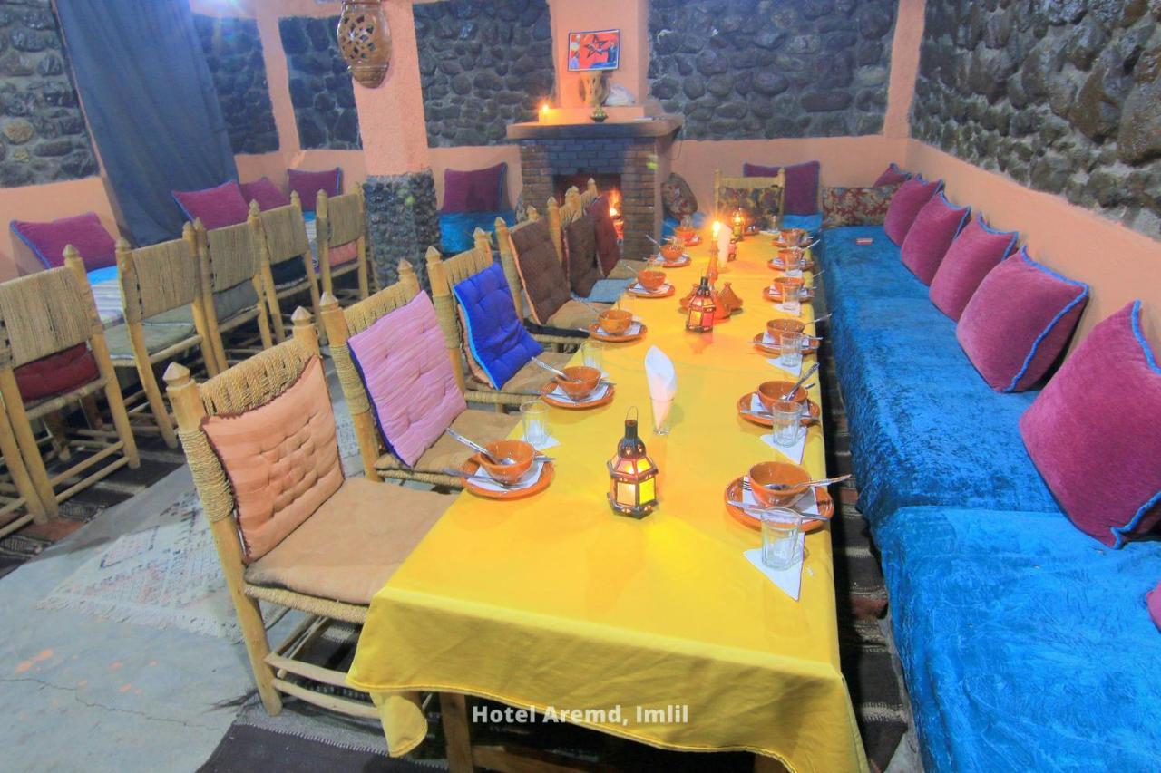 Hotel Aremd - Aroumd Imlil Route Du Toubkal Exteriér fotografie