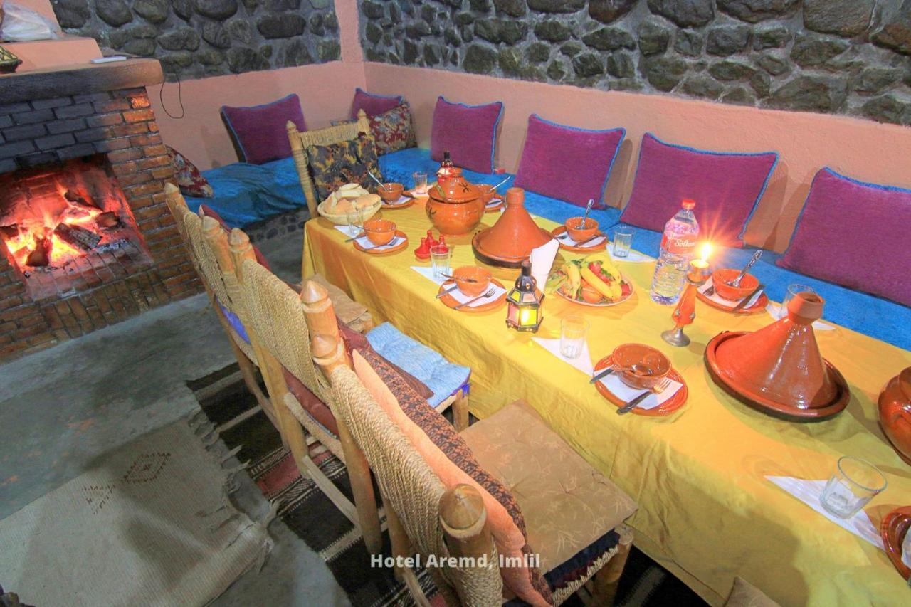 Hotel Aremd - Aroumd Imlil Route Du Toubkal Exteriér fotografie